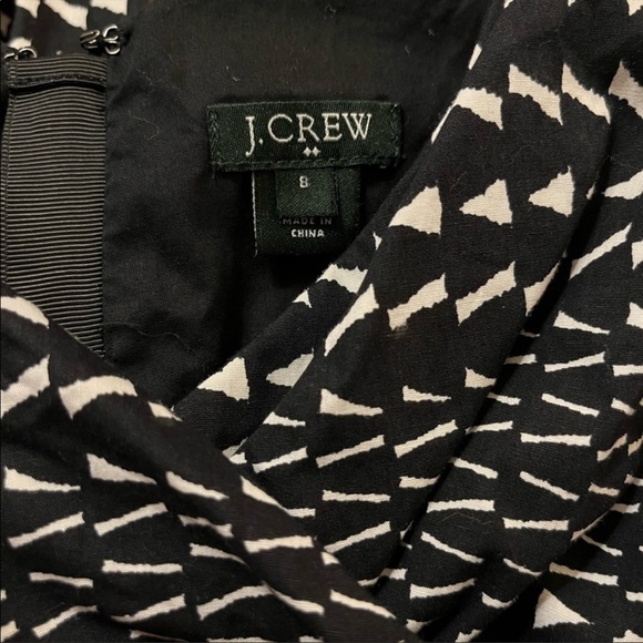 J. Crew Factory geometric print dress - Picture 4 of 7